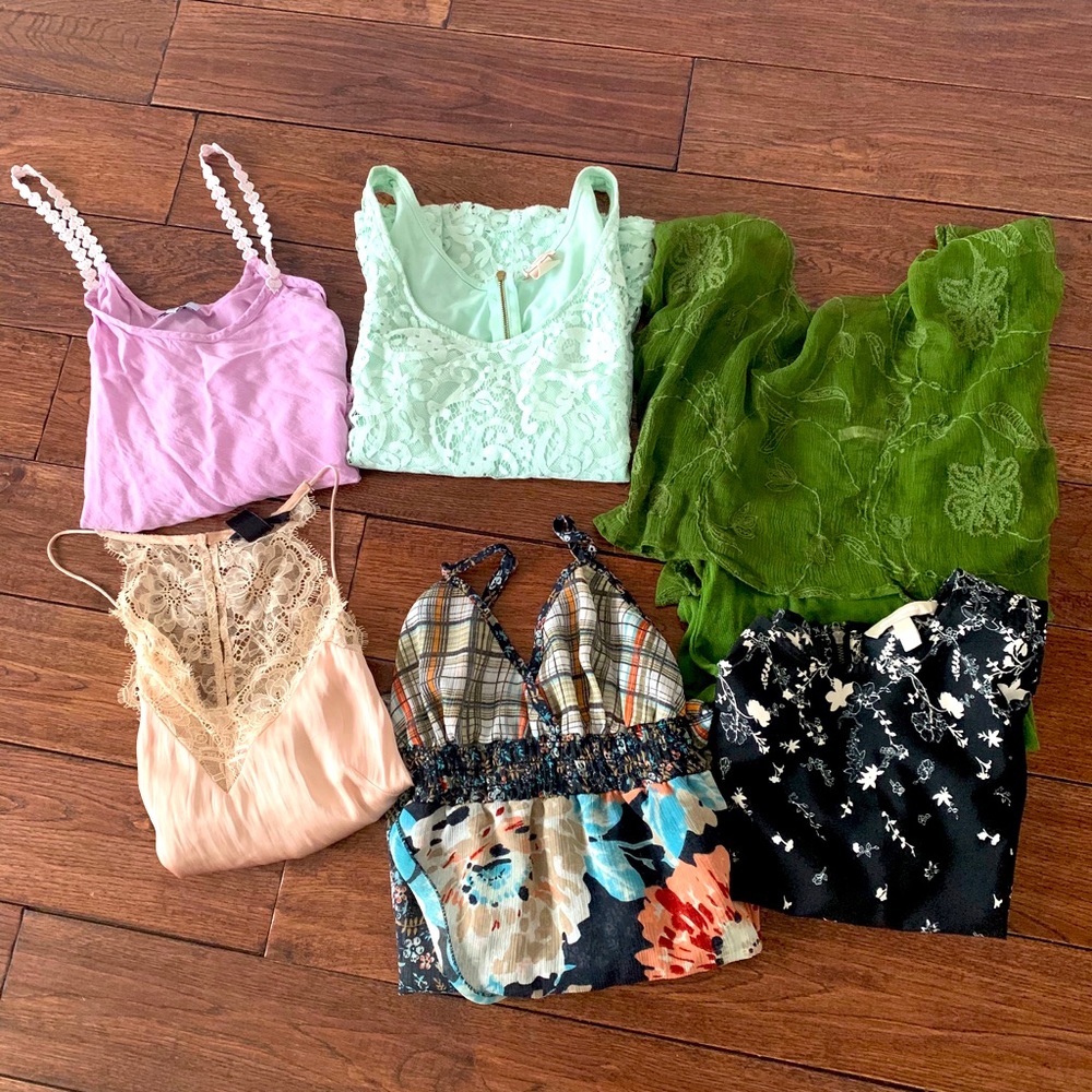 Lot of summer tops, size XS
